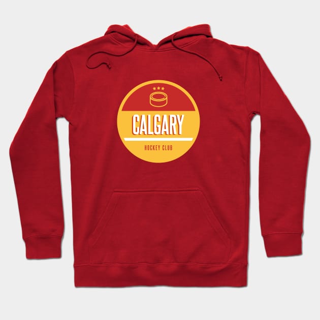 Calgary hockey club Hoodie by BVHstudio